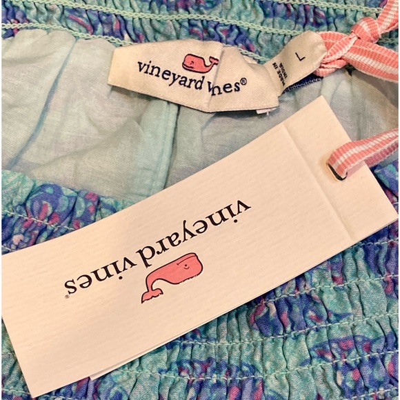 NWT Vineyard Vines Tang Fish Smocked Skirt - Picture 7 of 11